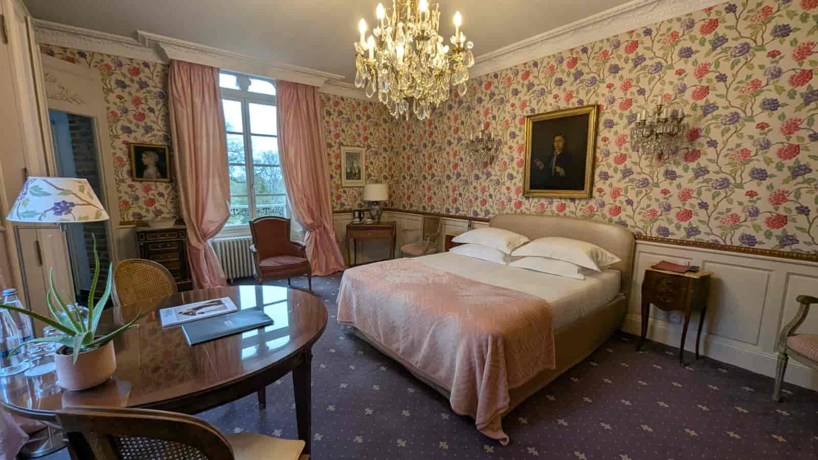 chambre dans le château d'Apigné