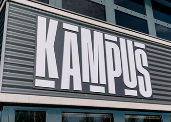 devanture du campus de Strasbourg